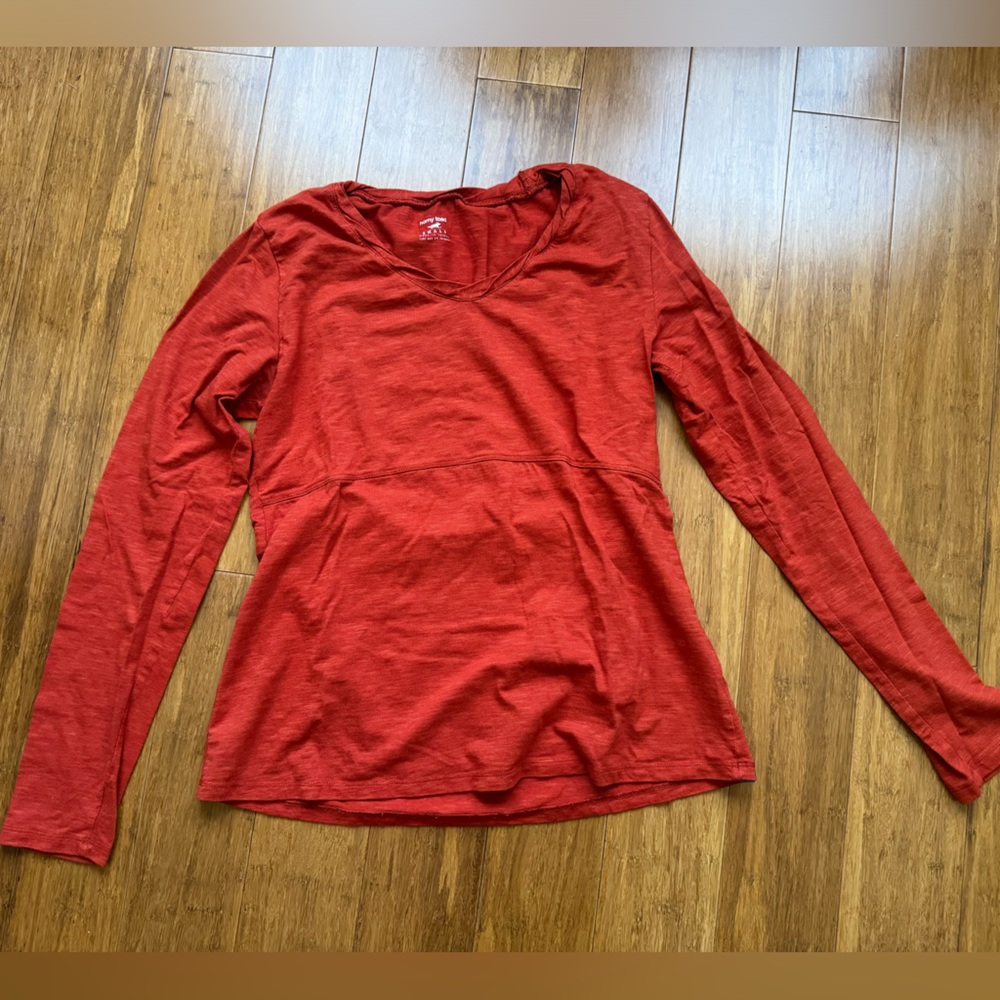 Horny Toad Orange Hiking Shirt